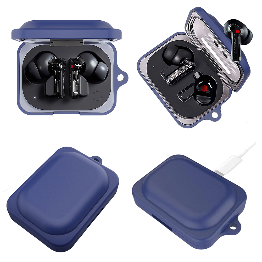 Earbuds Charging Case - Silicone Earphone Case Cover Earbuds Charging