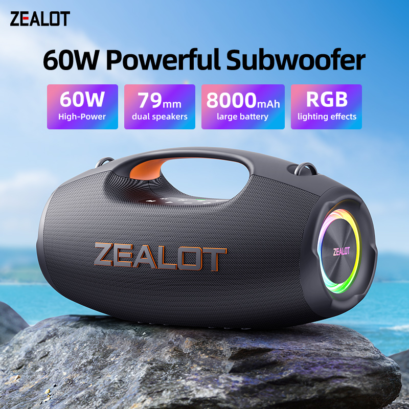 Jbl Speaker Flip 6 - ZEALOT-S86 60W Wireless Speaker | 8000mAh