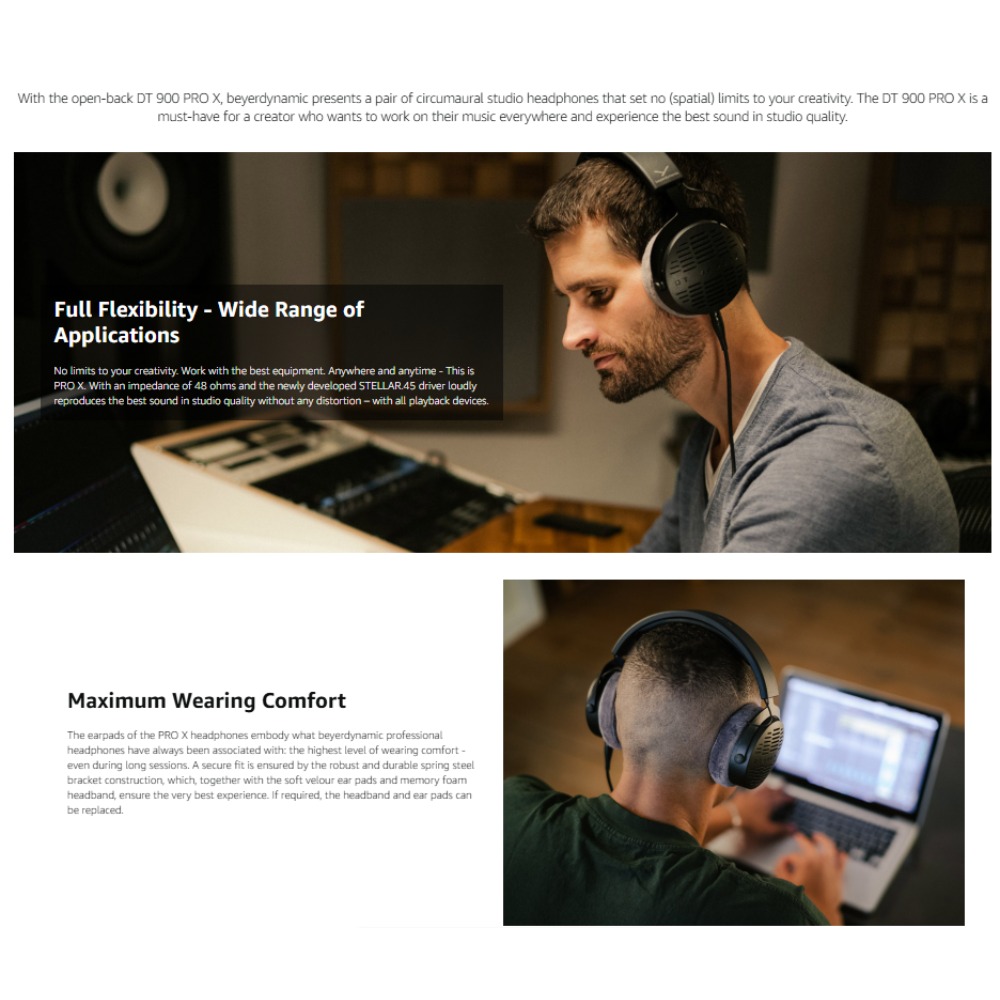 Beyerdynamic DT 900 PRO X Prof - Audiophile Headphone Wired 评论和价格