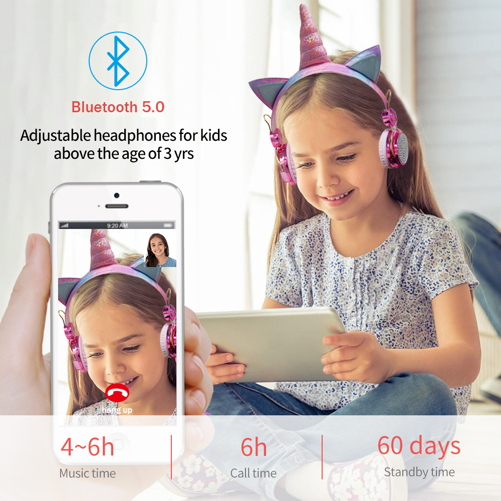 Cute Unicorn Wireless Earphone - Audiophile Headphone Wired 评论和价格