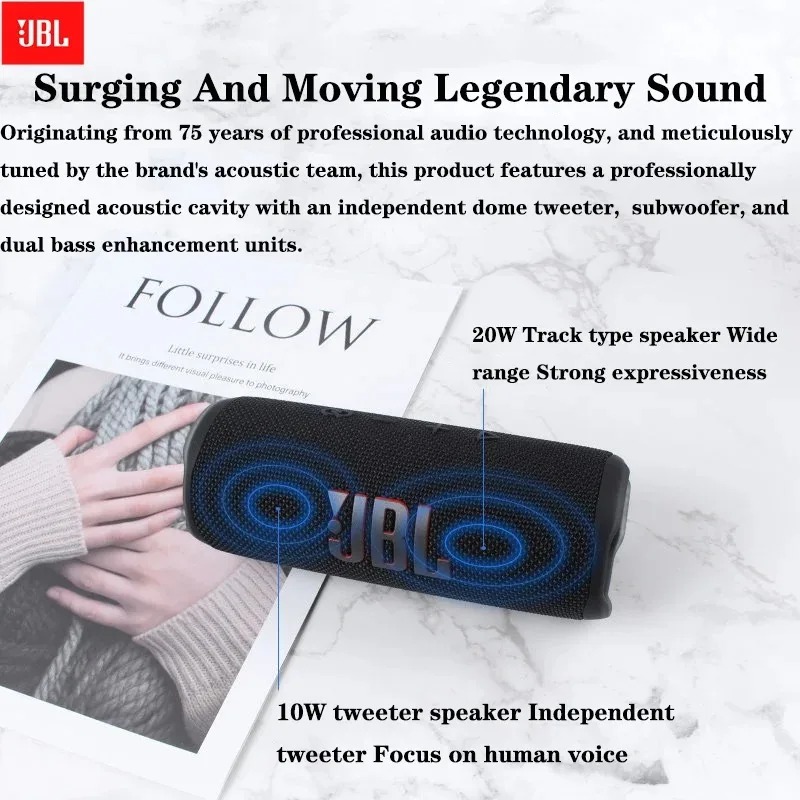 JBL Flip 6 Compact Outdoor Blu - Jbl Speaker Flip 6 评论和价格